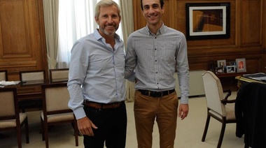 Petrecca se reunió con Rogelio Frigerio y presentó nuevos proyectos de obras