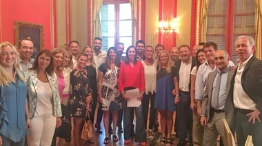 Vidal bajó línea para el año legislativo y se reunió con sus senadores