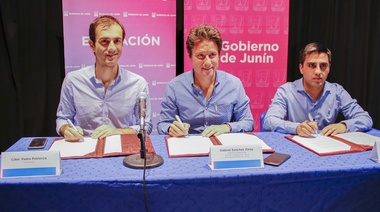 Petrecca recibió a Sánchez Zinny y anunció la construcción de un nuevo jardín de infantes