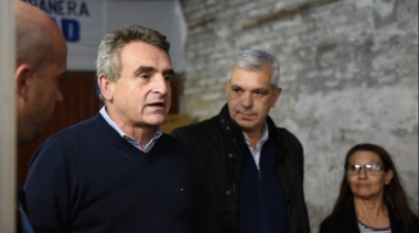 Rossi recorrió la cuarta y se mostró con randazzistas y kirchneristas