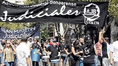Confirmado el paro, Judiciales realizan una jornada de protesta en la Provincia