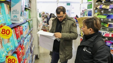 Se realiza la fiscalización de los productos de Precios Cuidados