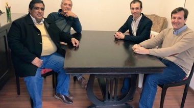 Petrecca se mostró con sus socios de Cambiemos
