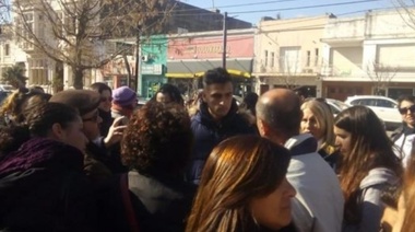 Policías de civil fueron descubiertos mientras filmaban marcha docente