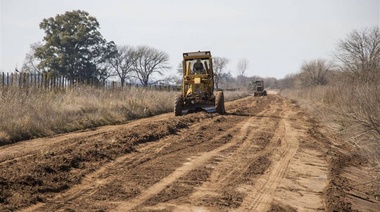 En proceso por los consorcios, trabajan en caminos rurales de Junín