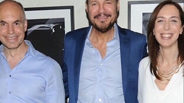 Tinelli, Vidal y Rodríguez Larreta almorzaron en la casa del conductor: ¿de qué hablaron?