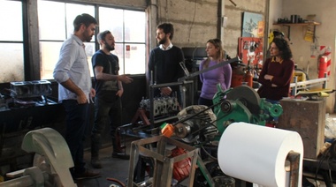 Fiorini y Ricchini suman kilómetros en la cuarta: visitaron emprendedores en Hénderson