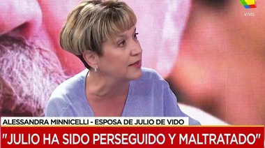 La esposa de De Vido insiste con que al ex ministro K "le soltaron la mano"