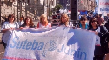 Desde Suteba Junín, Sierra consideró que el conflicto no se cierra por "falta de voluntad de Vidal"