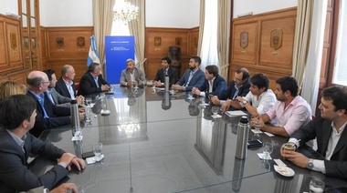 Frigerio con intendentes de Cambiemos de la cuarta: obras y pedido de apoyo a los municipios