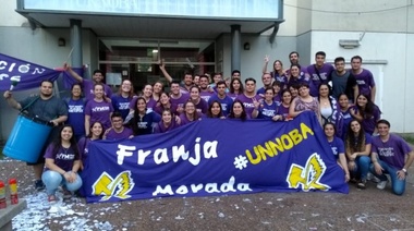 Franja Morada ganó las elecciones estudiantiles de la Unnoba con más del 70% de los votos