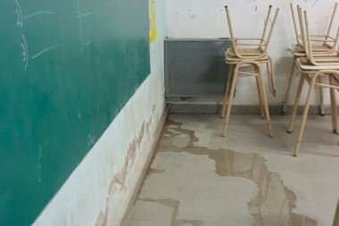 Gremios denuncian que la mitad de las escuelas tiene necesidades de mantenimiento
