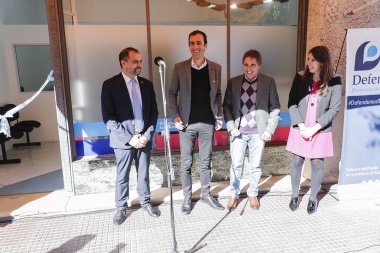Petrecca y Lorenzino inauguraron nuevas oficinas de la OMIC y delegación de la Defensoría del Pueblo