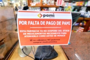 Califican de "dramática" la suspensión de PAMI en farmacias bonaerenses