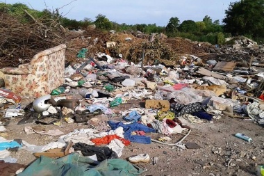 UC Chivilcoy denunció que los residuos se arrojan en un basural a cielo abierto
