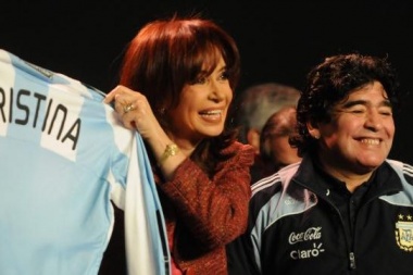 Maradona dijo que sería candidato a vicepresidente de Cristina para el 2019