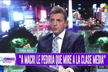 Massa a Macri: "Le diría al Presidente que cambie el rumbo económico”