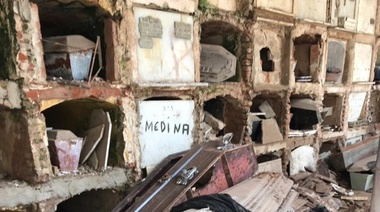 UC reclama "inmediata reparación" y "mantenimiento de los cementerios"