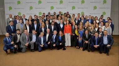 Ricchini y Fiorini participaron de un Gabinete con la gobernadora y el presidente