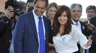 Scioli volvió  a ratificar que competirá contra Cristina Kirchner “si ella se presenta”
