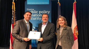 Roberto Costa fue distinguido en Estados Unidos por el trabajo que viene realizando en Ciberseguridad