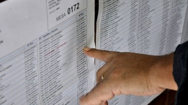 Para las PASO, habilitan otra vez la consulta de los padrones