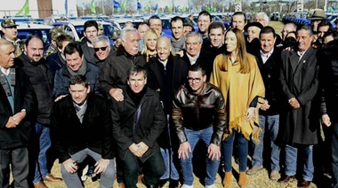 Junín recibió de provincia dos móviles policiales para la patrulla rural