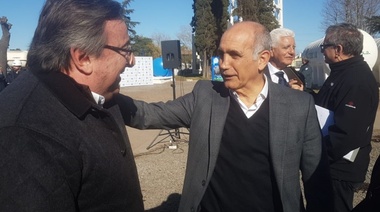 Precandidato de Cambiemos en Pehuajó estuvo con funcionarios de Absa por la calidad del agua