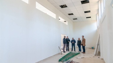 Petrecca y Ricchini recorrieron las obras del nuevo registro civil