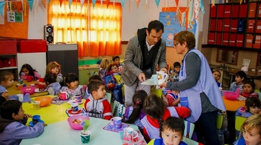 Niños que concurren a los jardines maternales del municipio recibirán el servicio alimentario