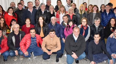 Camaño, Bucca y Britos en 9 de Julio diagramaron la nueva estrategia para octubre