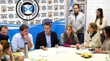 Massa prometió bajar al 30%  la presión impositiva a Pymes y al sector agropecuario