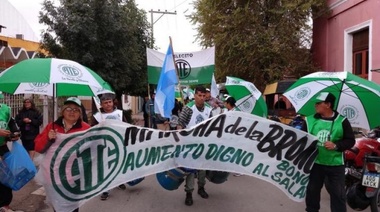 Estatales y Judiciales vuelven al paro para exigirle a Vidal la reapertura de paritarias