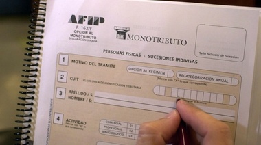 Según informó la AFIP, no excluirán a monotributistas que se pasen de categoría