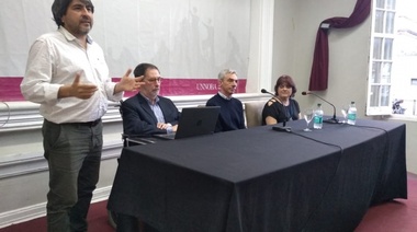 Jorge Rivas estuvo en Junín en una charla junto a dirigentes del Frente de Todos