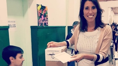 Votó Muffarotto: “Esperamos que al final de la jornada nos encuentre a todos celebrando”