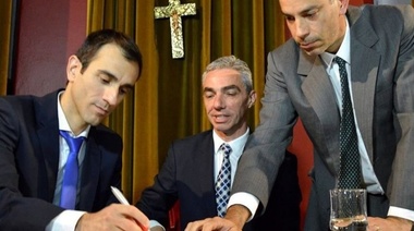 Petrecca felicitó a Meoni y dijo que espera “poder trabajar en conjunto”