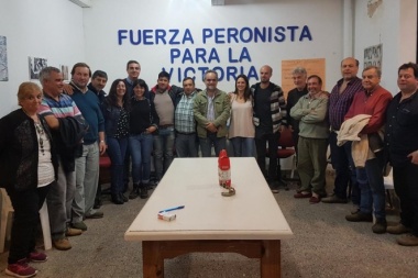 Frente de Todos: "Fuerza Peronista" irá a primarias con boleta corta en Chacabuco
