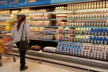 Por la recesión, la venta de lácteos bajó 13% en el primer tramo del año