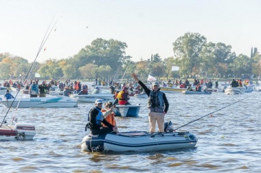 "Vamos a recuperar el pejerrey y el turismo para las lagunas", prometió Meoni