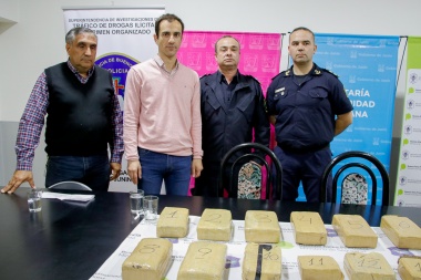 Petrecca: “en nuestra gestión se han realizado más de 1.200 procedimientos antidroga”