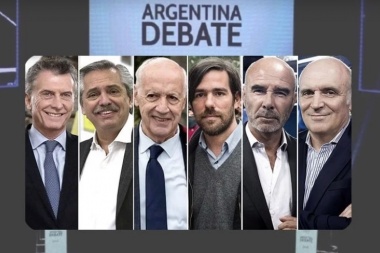 Macri, Alberto y Del Caño, los primeros en orden para el debate presidencial