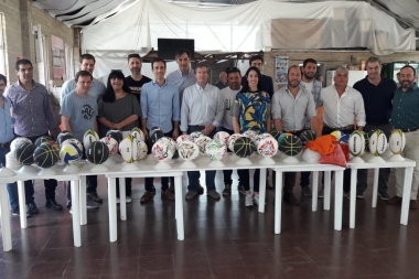 Petrecca encabezó una reunión con dirigentes de clubes locales