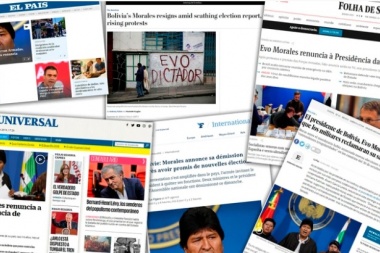 También los dirigentes locales se expresaron a favor de Evo Morales