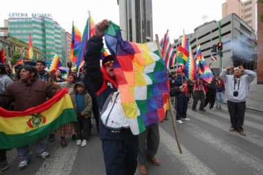 Pueblos originarios lanzan en Los Toldos campaña de apoyo a Evo Morales