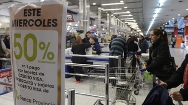 El Banco Provincia confirmó que no estará la promo del 50% en los supermercados