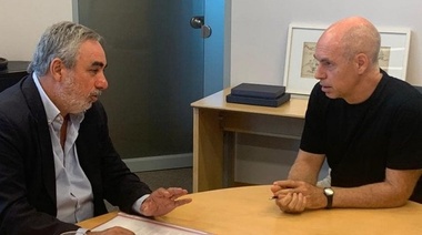 Miguel Fernández se mostró con Larreta en medio de la crisis por liderazgos opositores