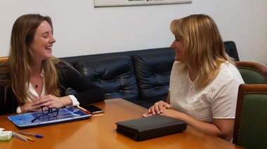 La intendenta de Arenales tomó contacto con funcionarios de Kicillof