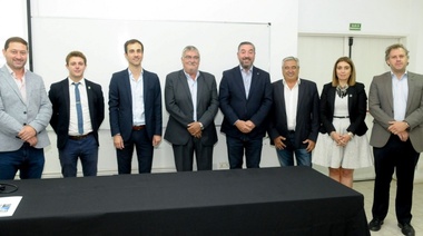 Presencia de intendentes de la región en la UNNOBA con Tamarit y Tavela