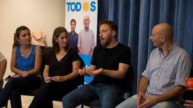 Otermín visitó Alberti junto a Lago: “La Provincia ya está en marcha“